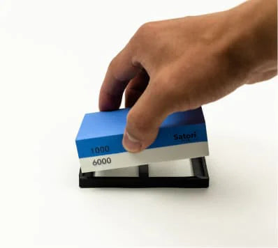 Satori Dual-Grit Whetstone 1000/6000 with Bamboo Base