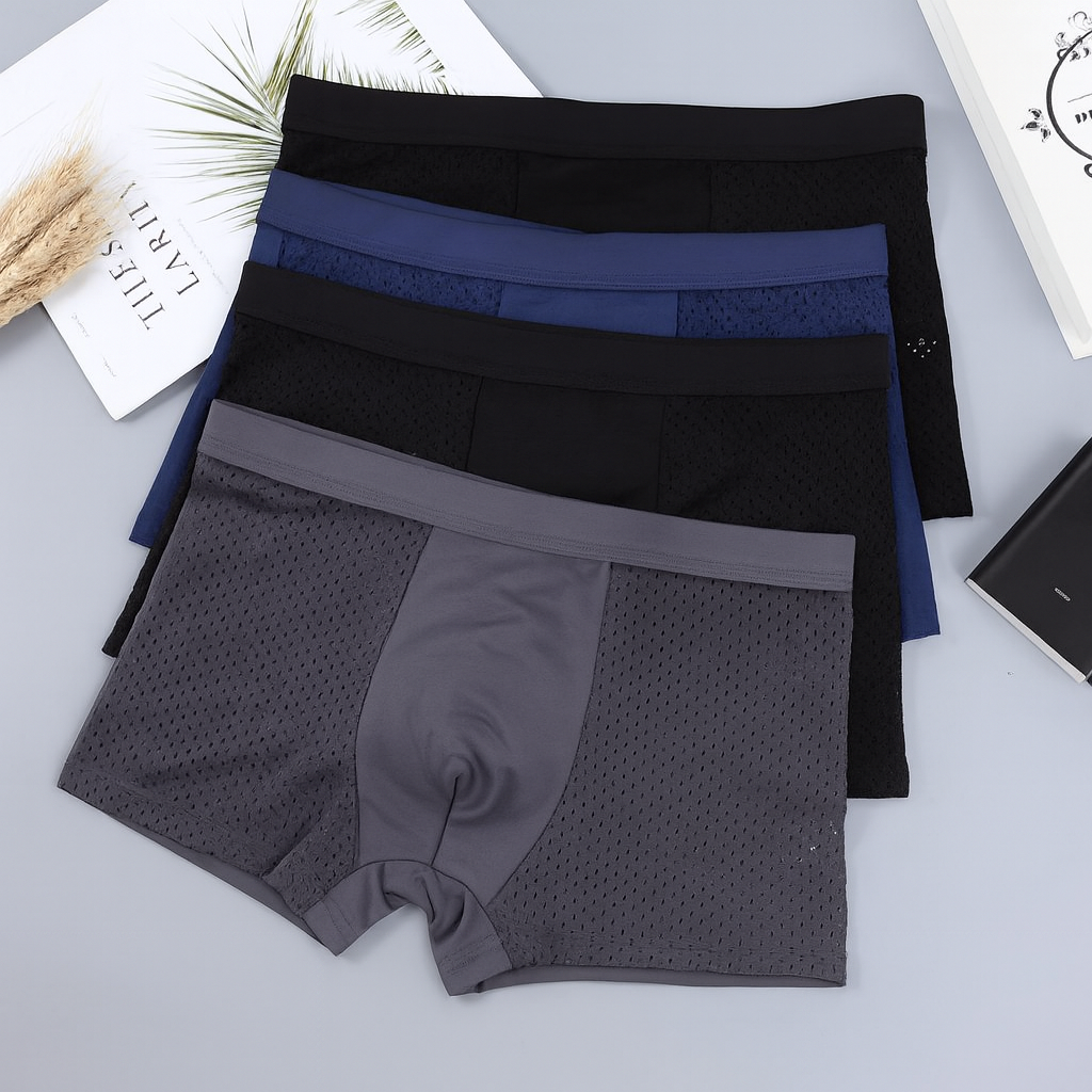 BoxHero Boxer in Bambù Confezione da 3 – Comfort per Tutto il Giorno & Controllo degli Odori